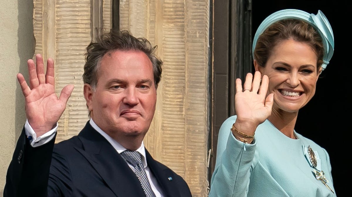 Chris O'Neill og prinsesse Madeleine.&nbsp;