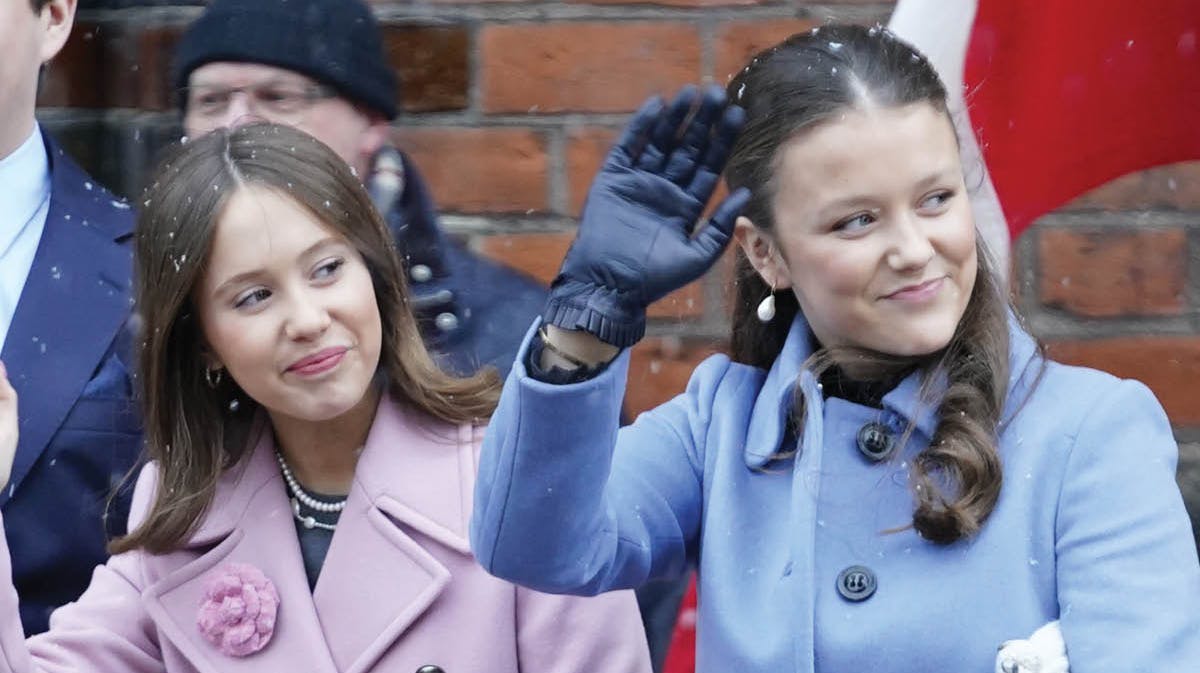 Prinsesse Josephine og prinsesse Isabella. 