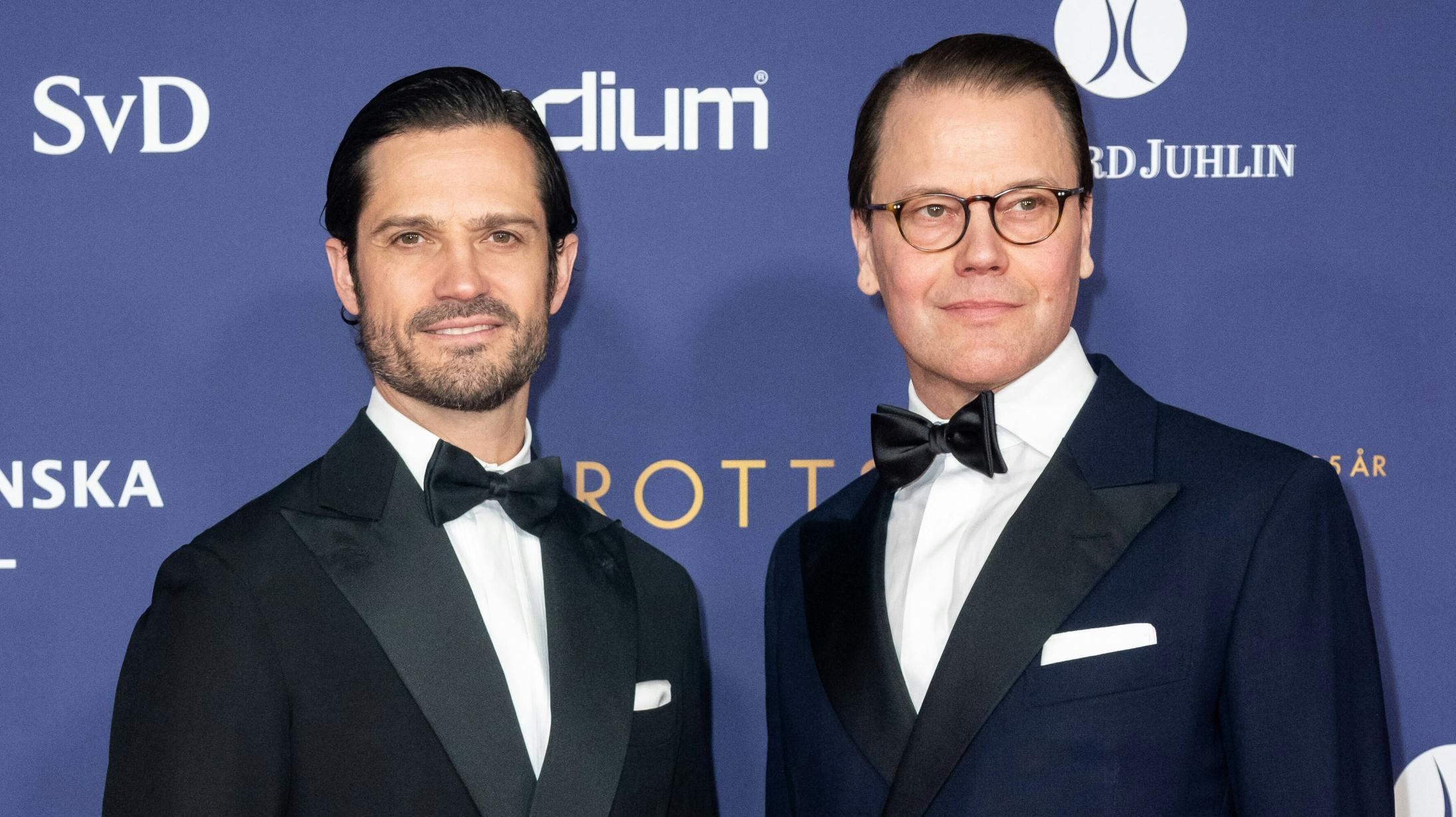 Prins Carl Philip og prins Daniel. 