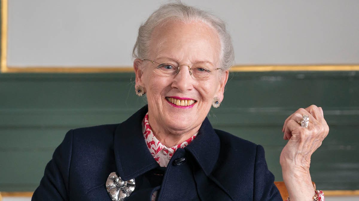 Dronning Margrethe.