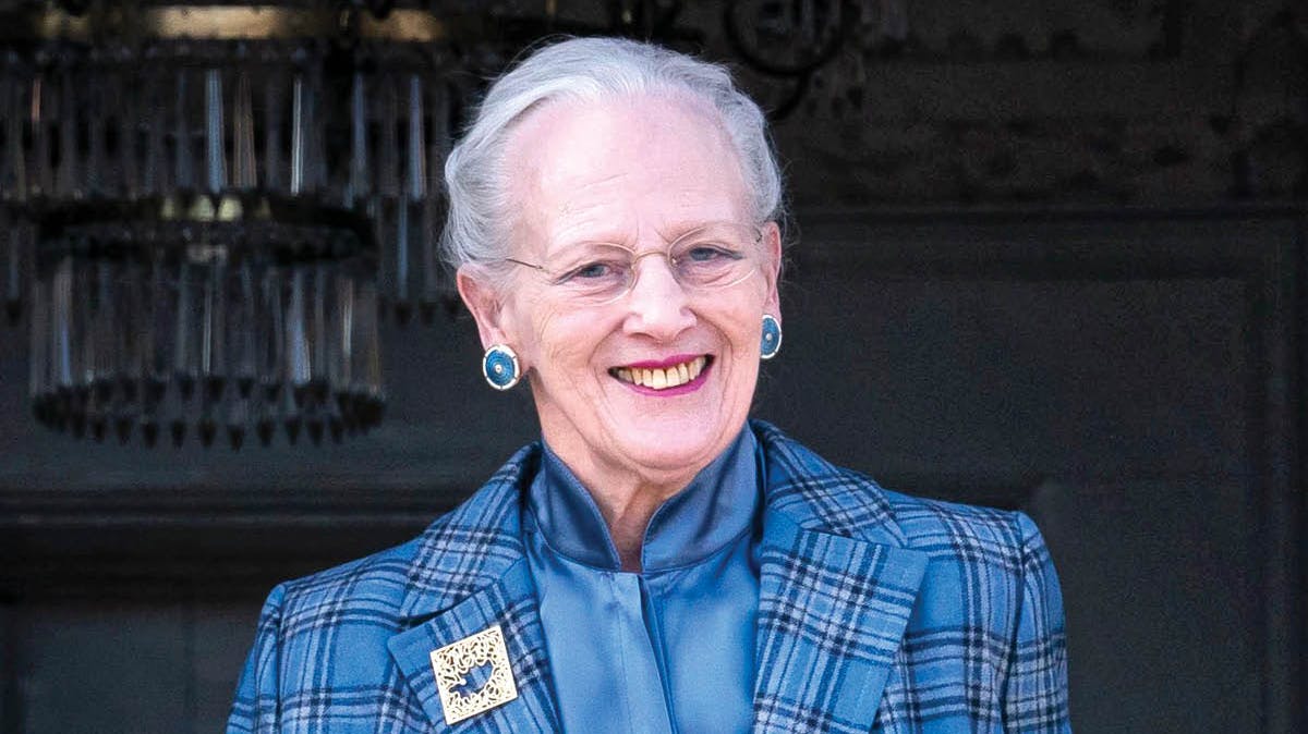 Dronning Margrethe. 