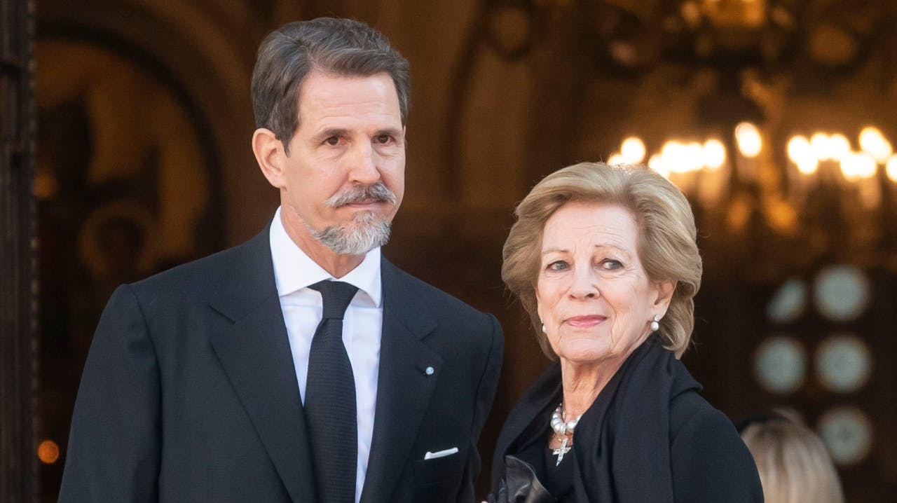 Kronprins Pavlos og dronning Anne-Marie