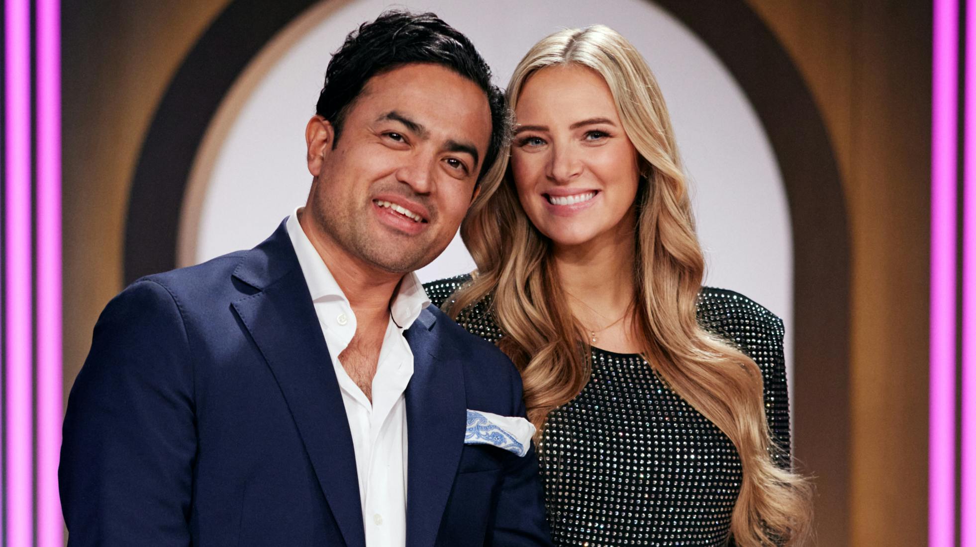 Sergio Rincón og Amanda Jonegård.