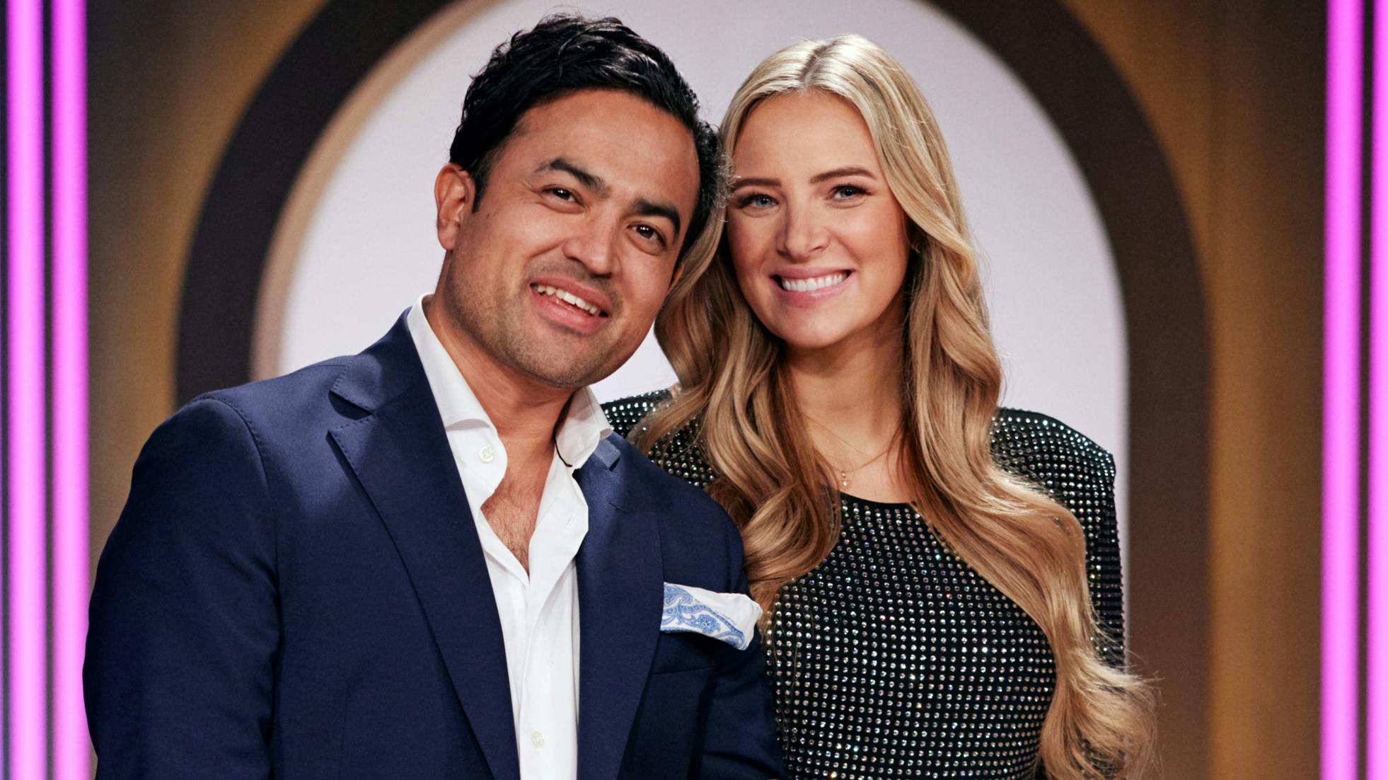 Sergio Rincón og Amanda Jonegård.