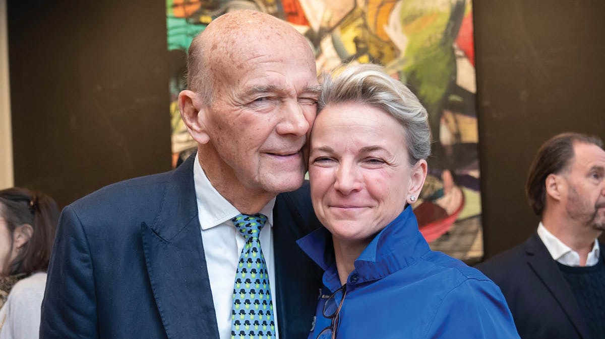Jesper og Alexa Bruun Rasmussen.