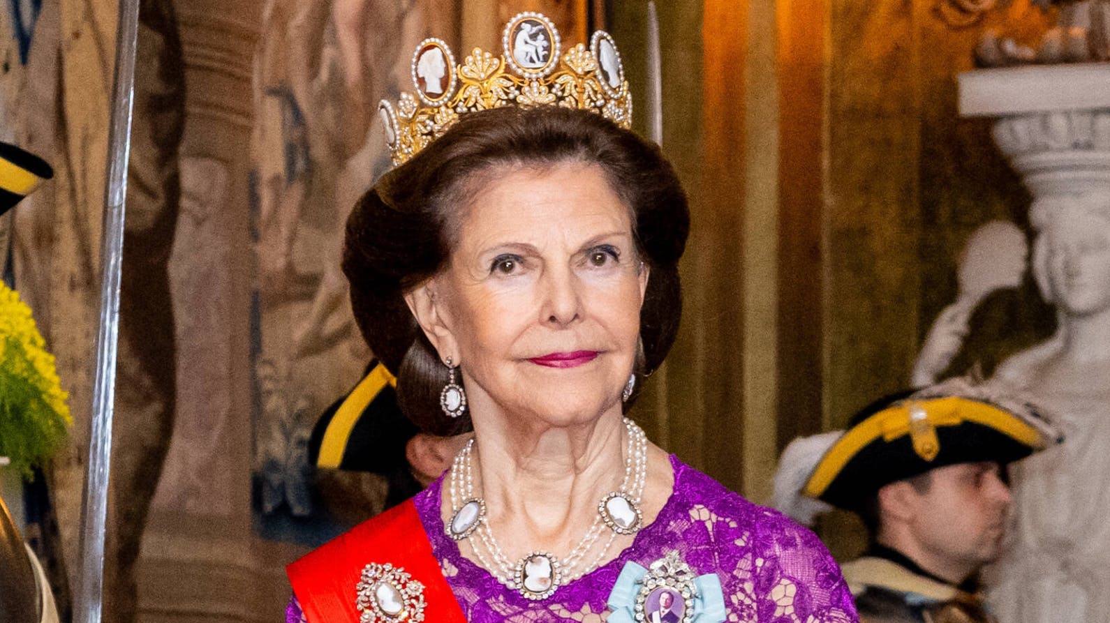 Dronning Silvia. 