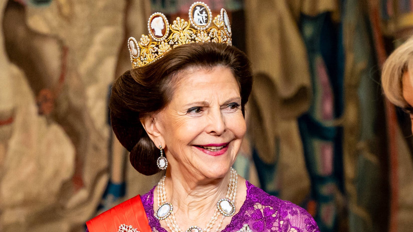 Dronning Silvia.