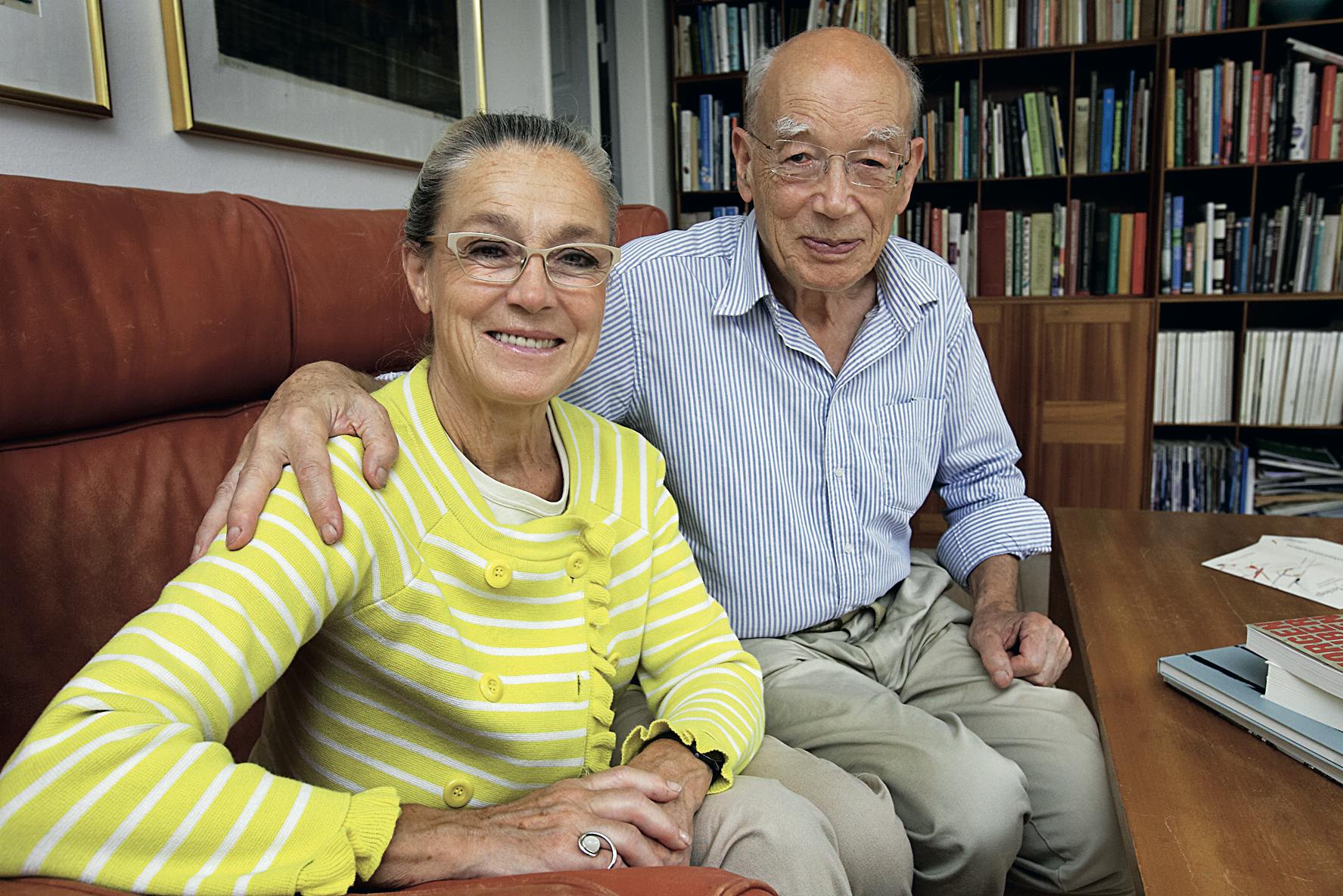 Ritt Bjerregaard og hendes mand, Søren Mørch, i 2009.&nbsp;
