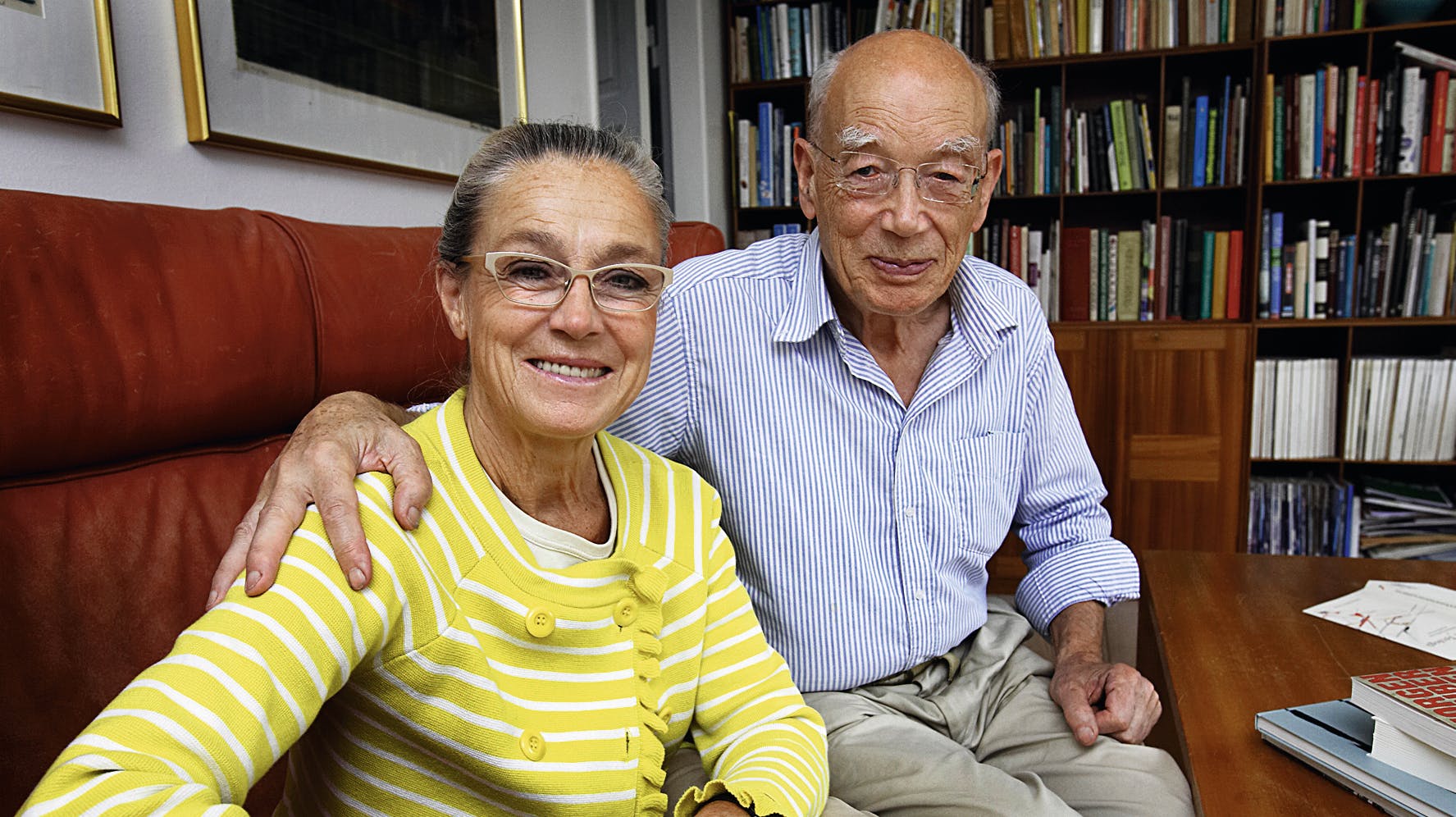 Ritt Bjerregaard og hendes mand, Søren Mørch, i 2009. 