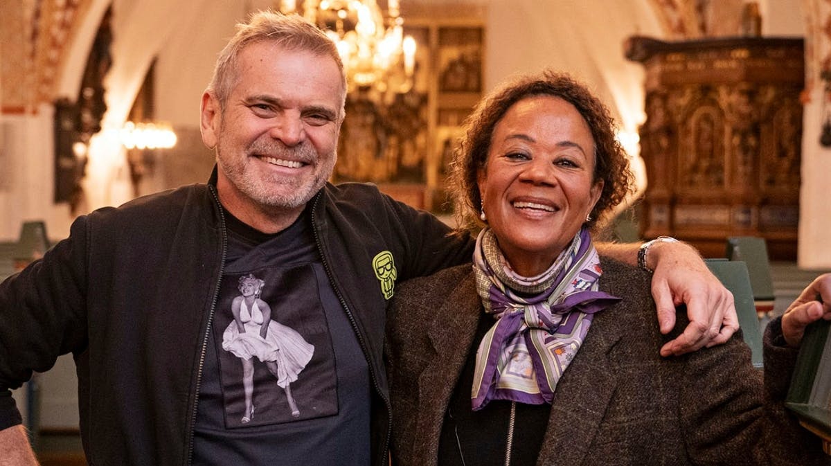 Hans Pilgaard og Hella Joof. 