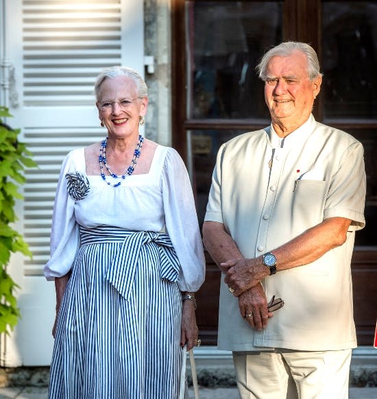 Dronning Margrethe og prins Henrik