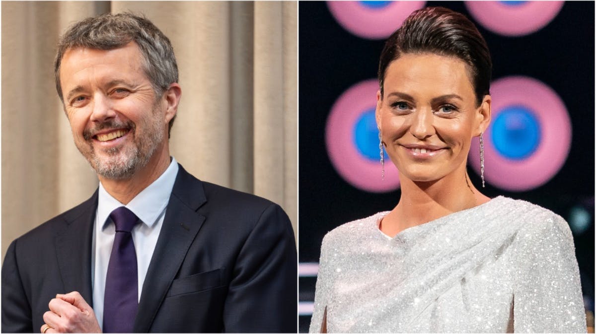 Kong Frederik og Sarah Grünewald