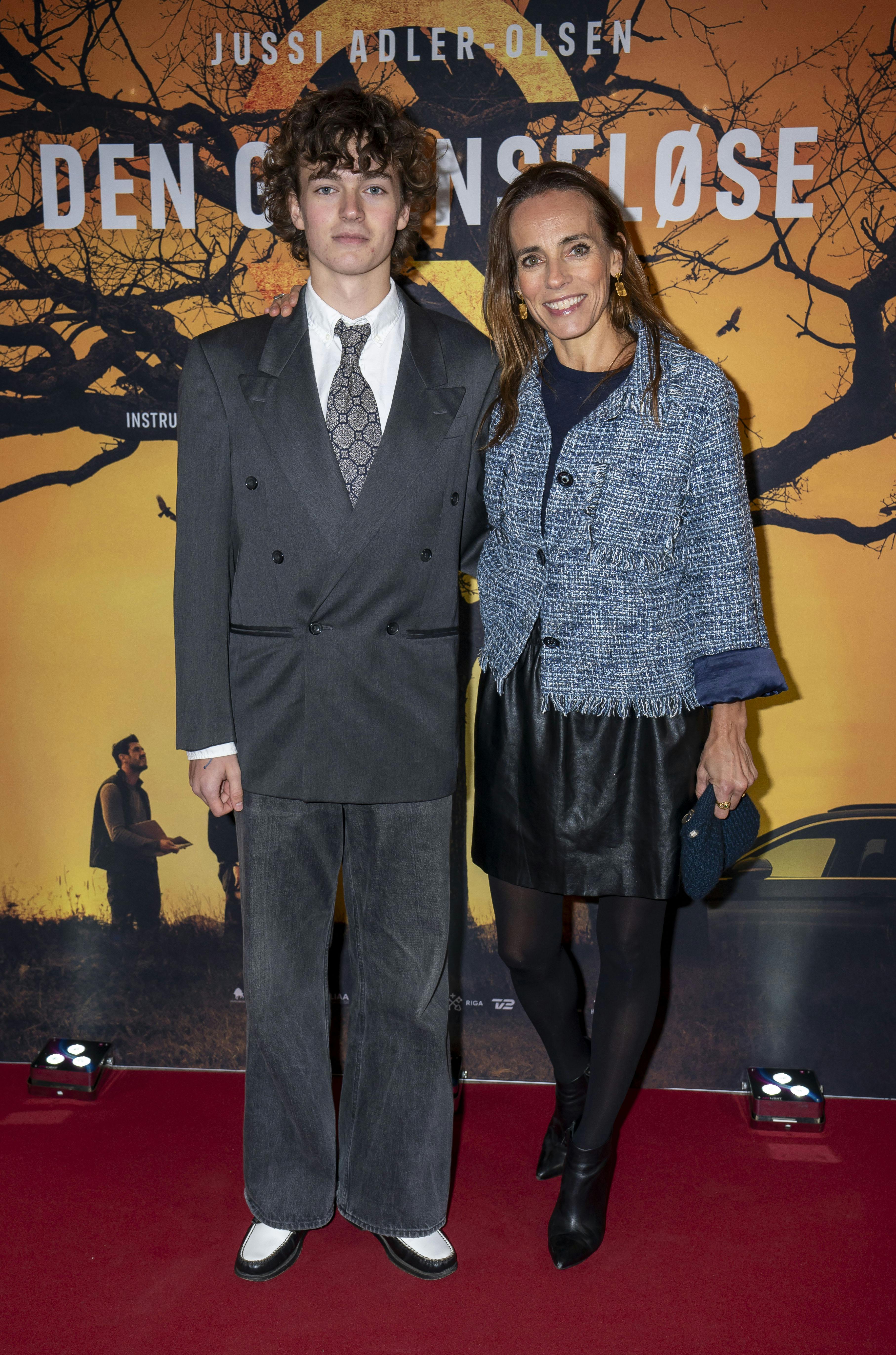 Camilla Ottesen med sønnen Viggo.