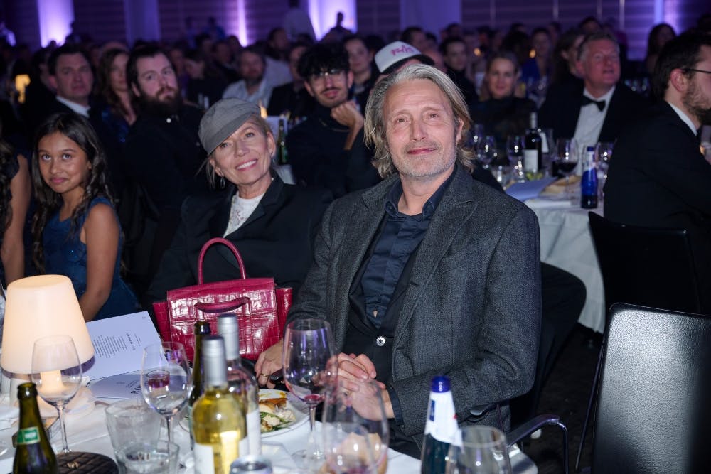 Mads Mikkelsen og Hanne Jacobsen.
