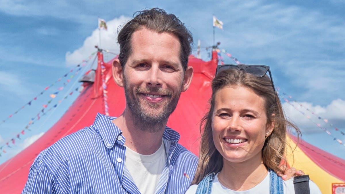 Rasmus Seebach og Julie Teglhus.