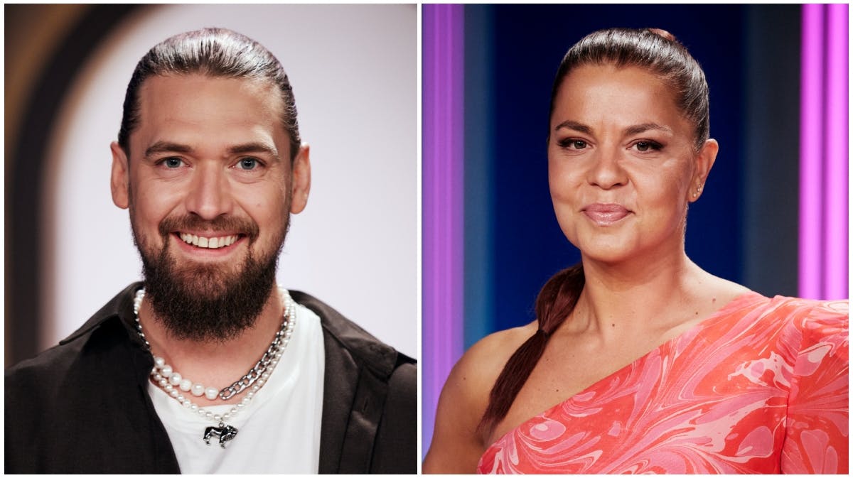 Christofer og Emilia fra "Love is Blind Sweden".