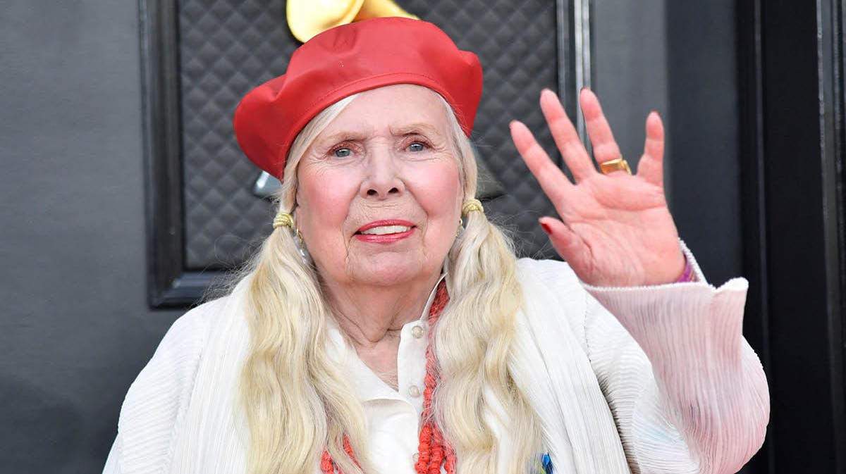 Joni Mitchell i 2022.