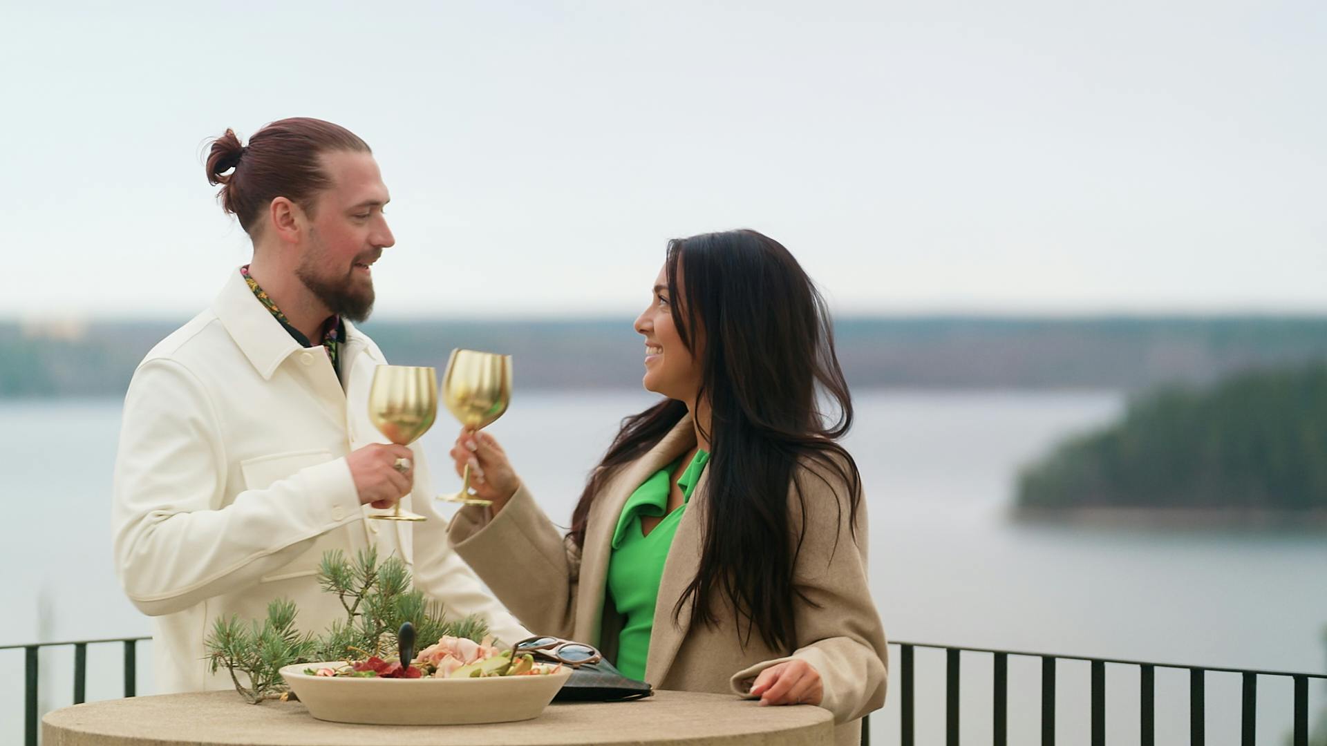 Christofer og Catja.