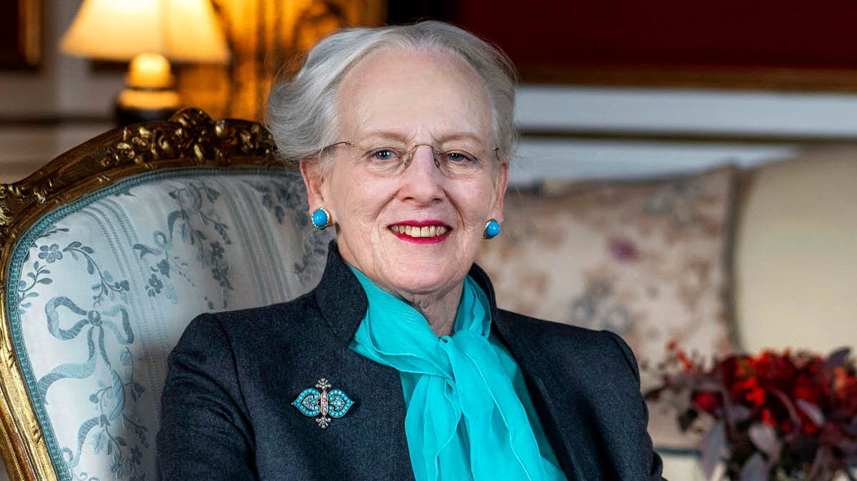 Dronning Margrethe.