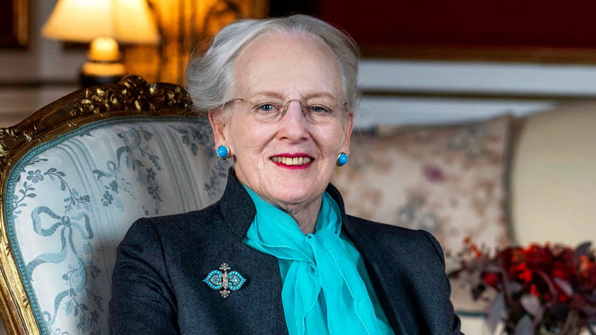 Dronning Margrethe. 