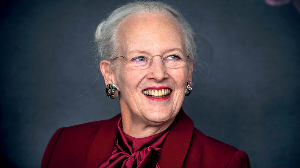 Dronning Margrethe. 