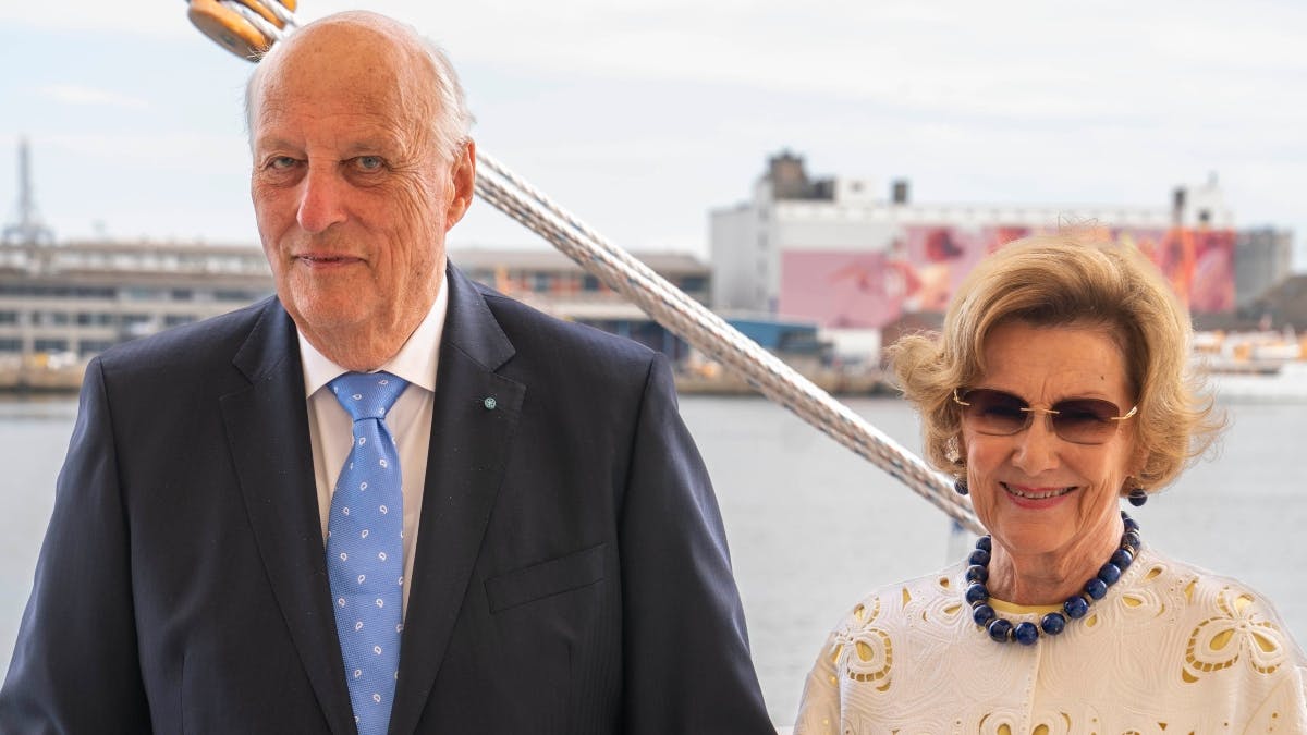 Kong Harald og dronning Sonja&nbsp;