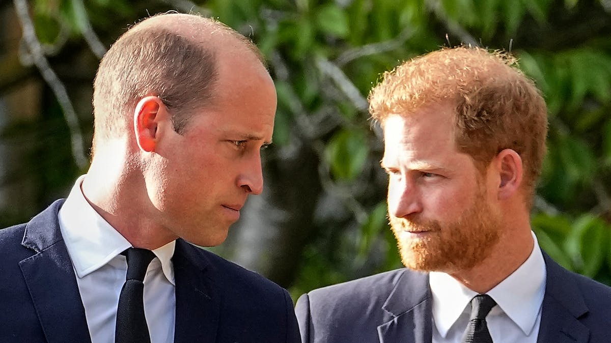 Prins William og prins Harry.