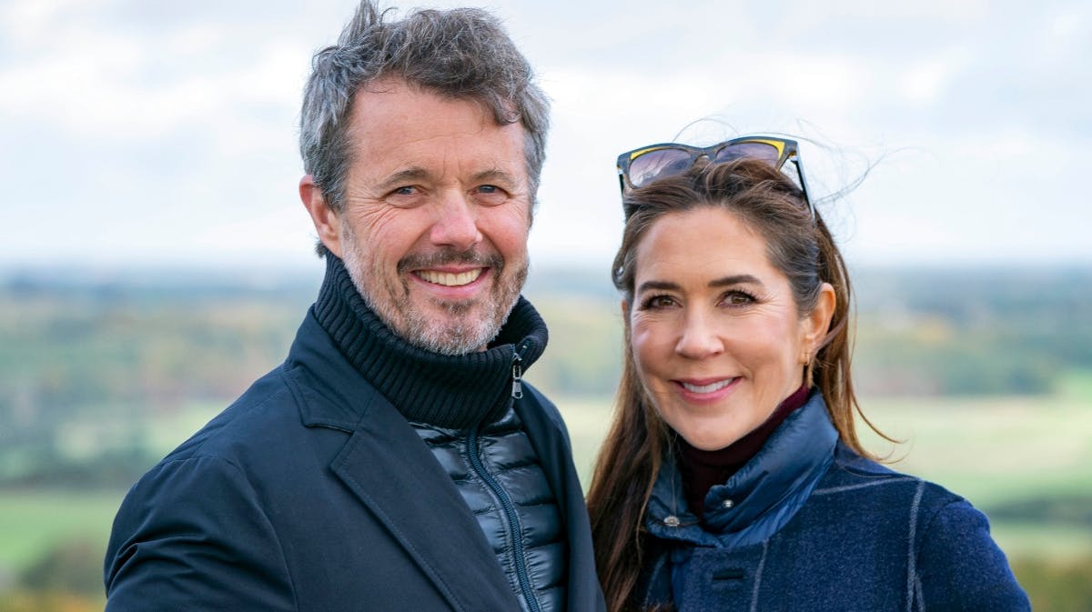 Kong Frederik og dronning Mary.