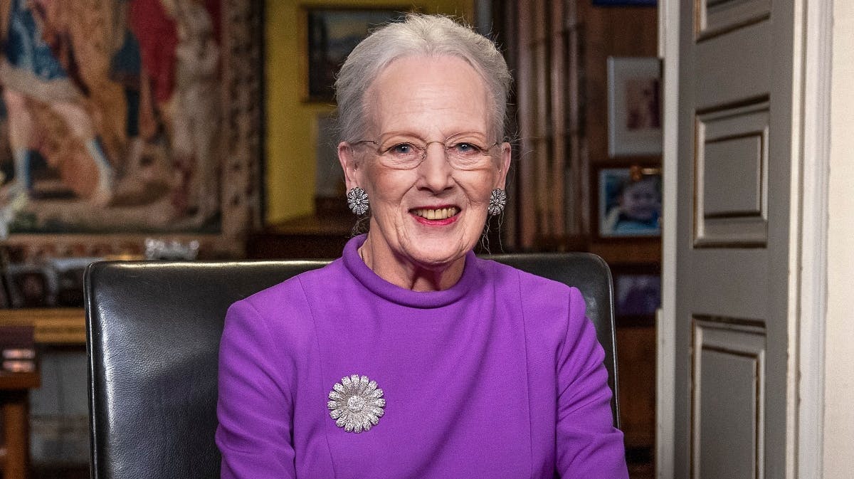 Dronning Margrethe. 