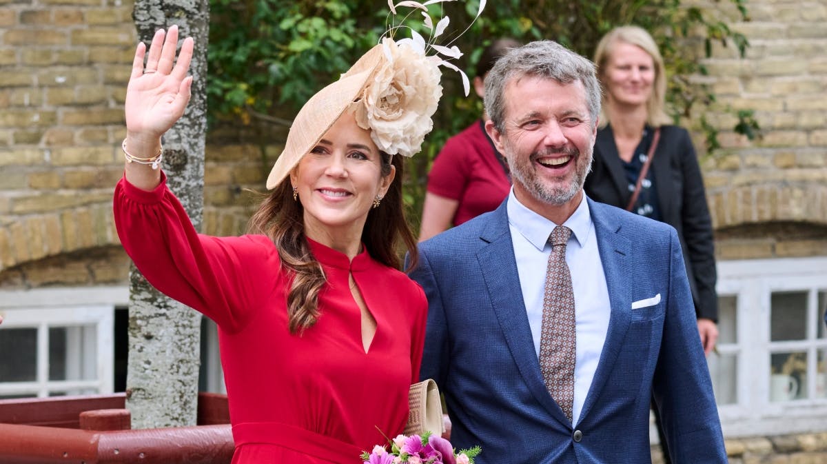 Dronning Mary og kong Frederik