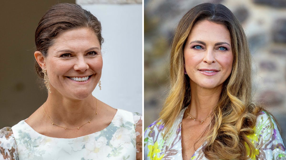 Kronprinsesse Victoria og prinsesse Madeleine.