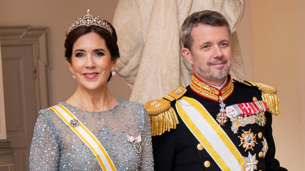 Kong Frederik og dronning Mary.&nbsp;