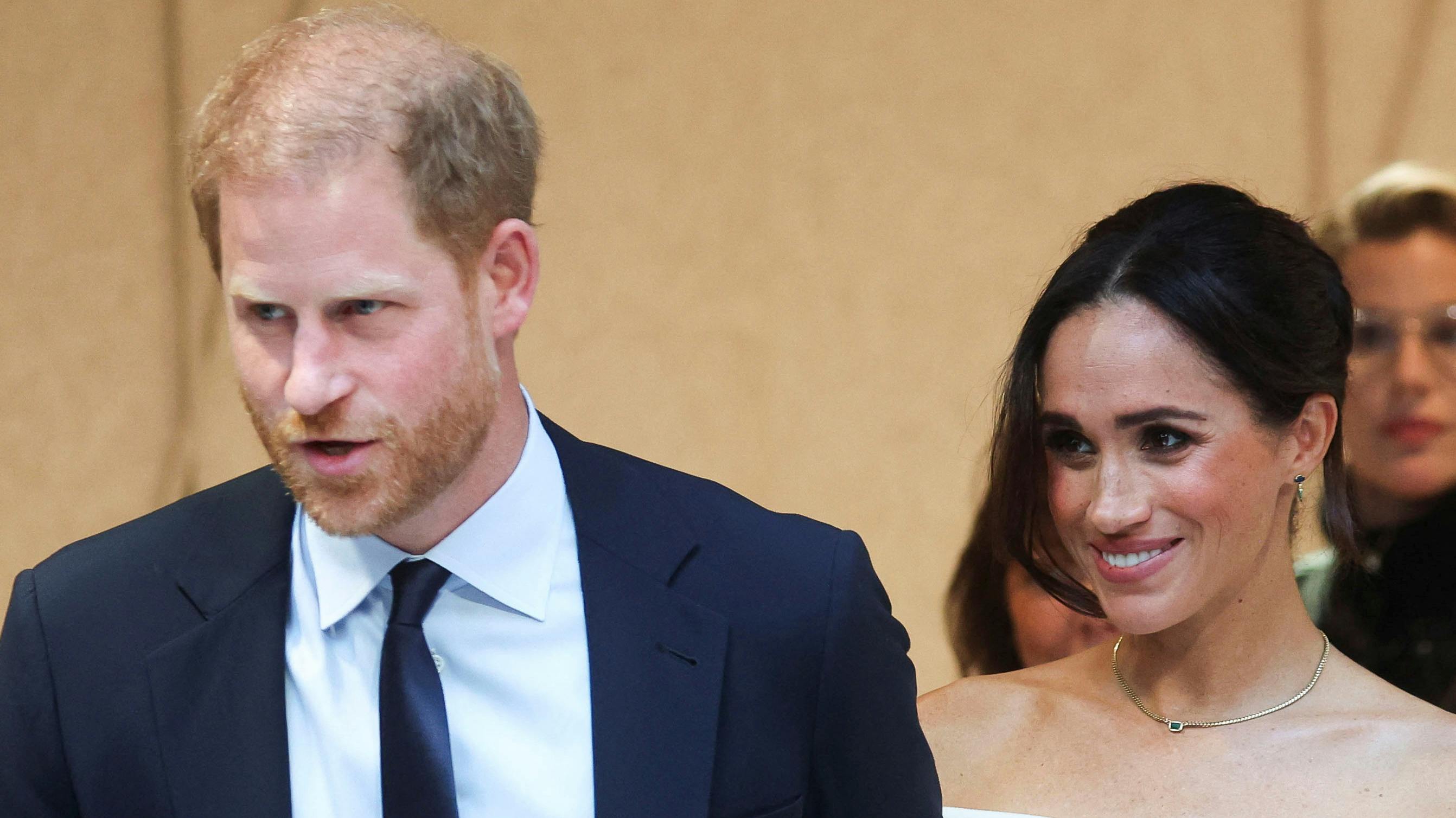 Prins Harry og hertuginde Meghan. 