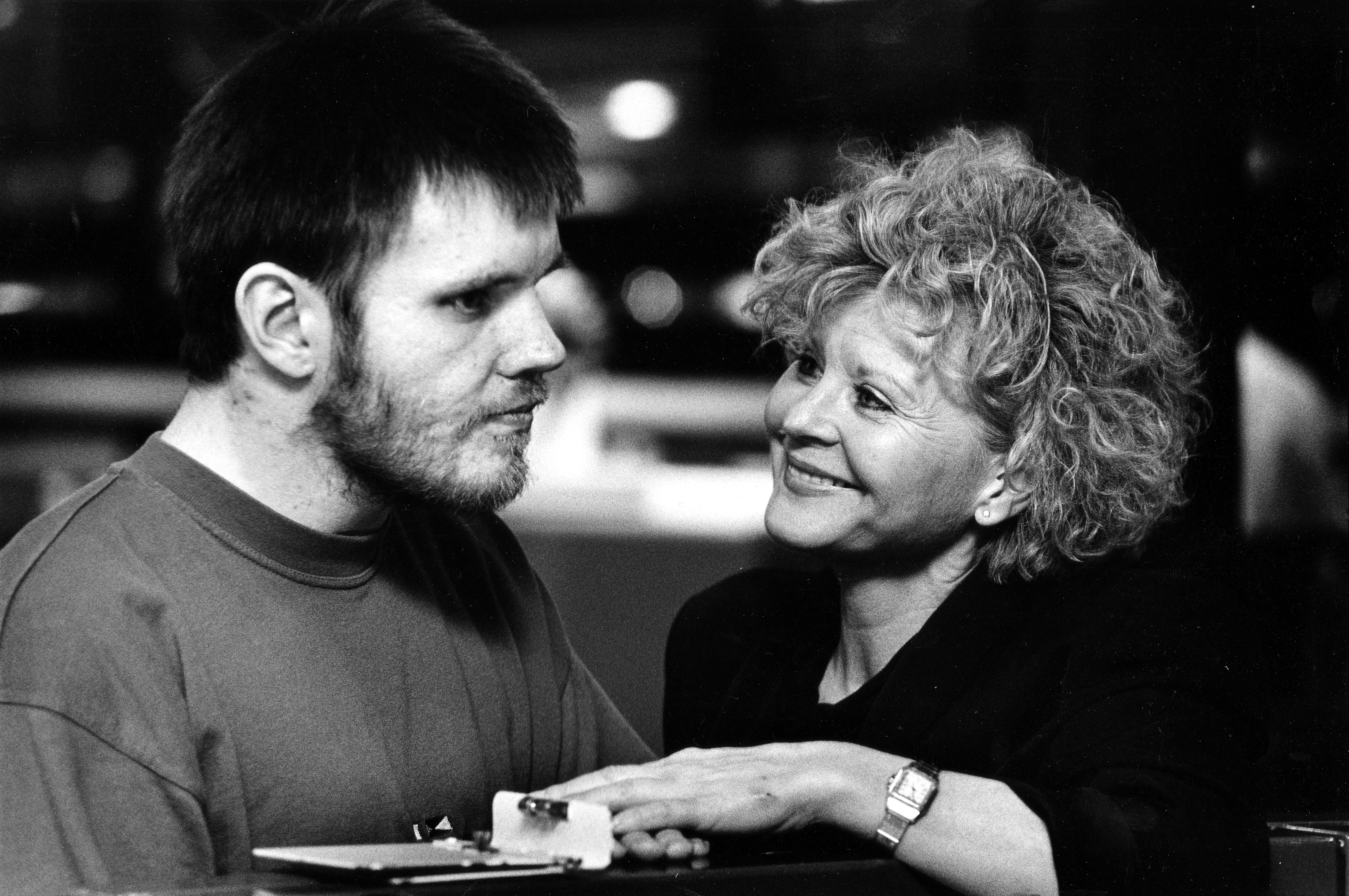 Lone Hertz og Tomas i 1995.