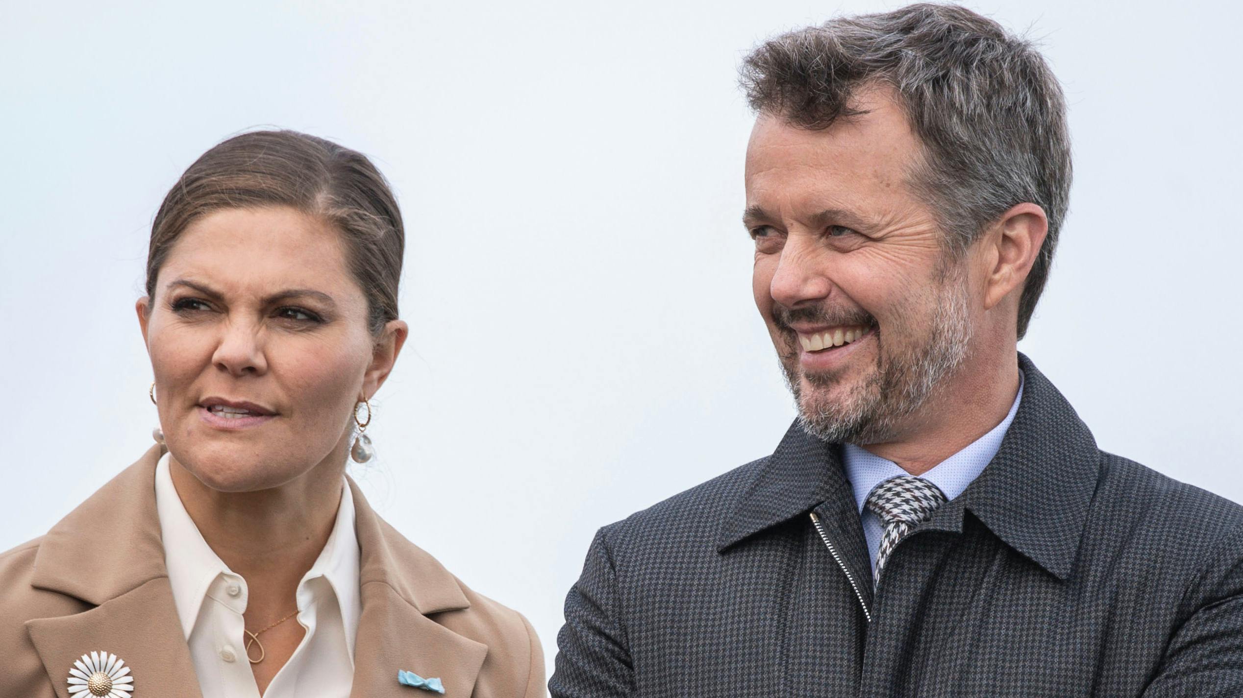 Kronprinsesse Victoria og kong Frederik.