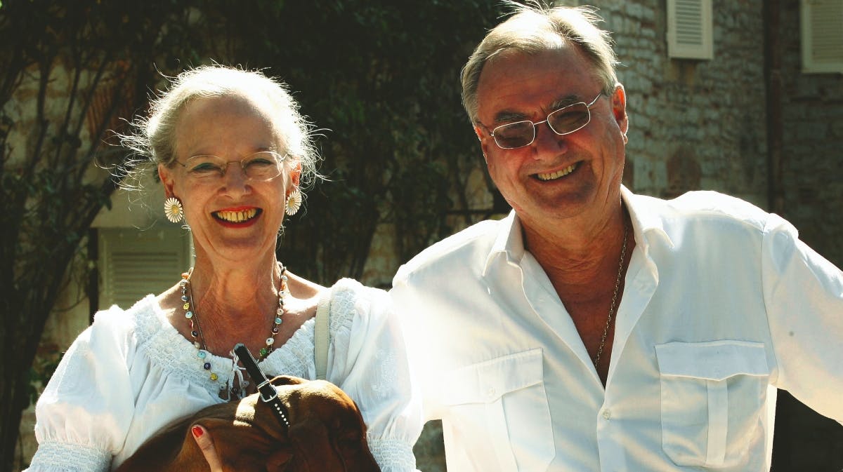 Dronning Margrethe og prins Henrik