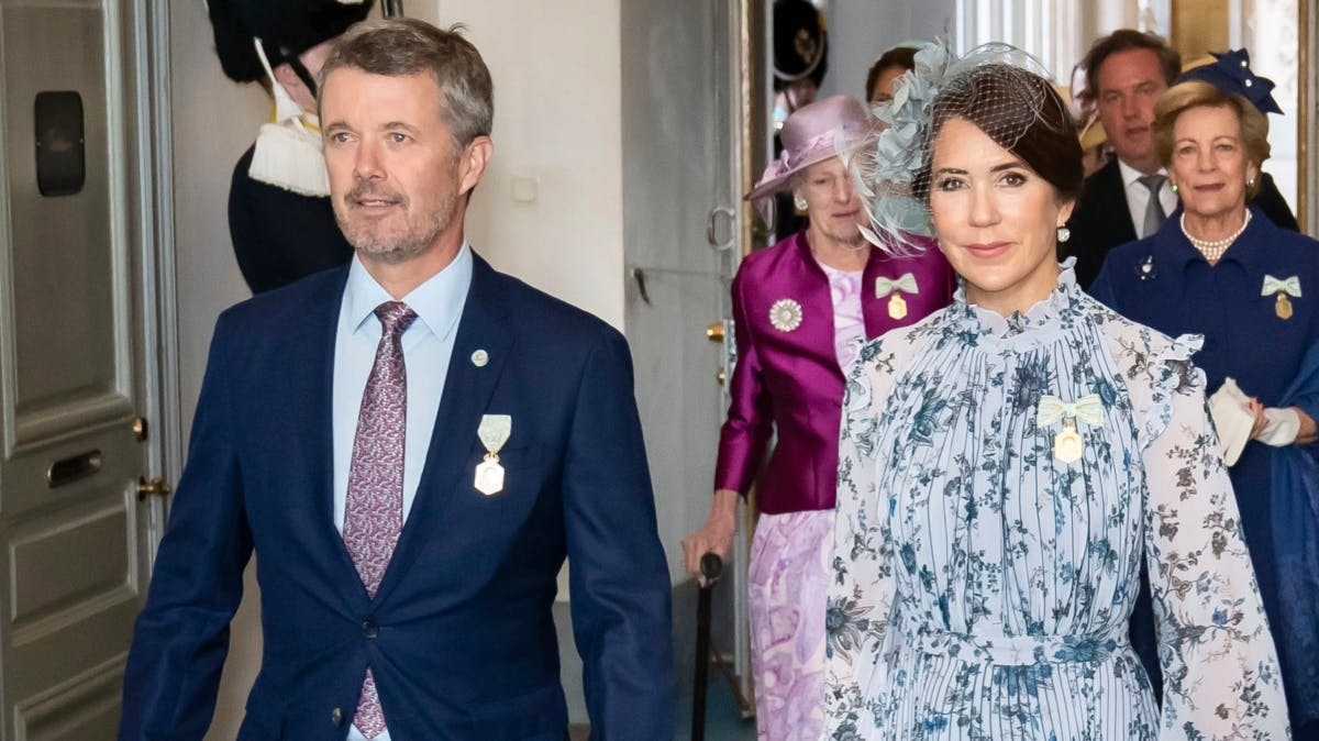 Kong Frederik og dronning Mary