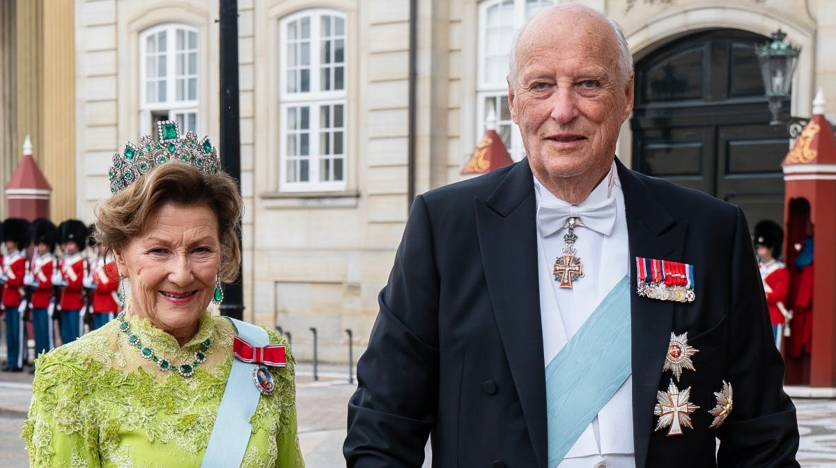 Dronning Sonja og kong Harald