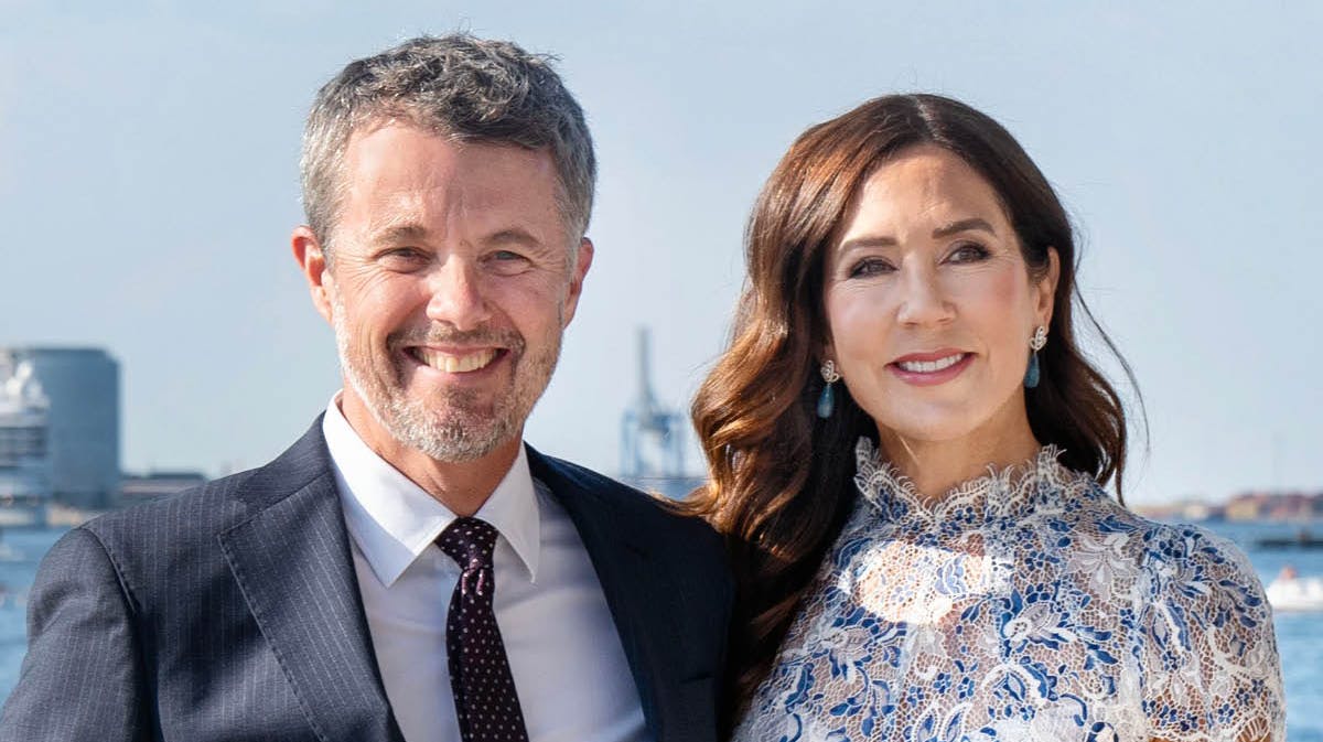 Kong Frederik og dronning Mary.