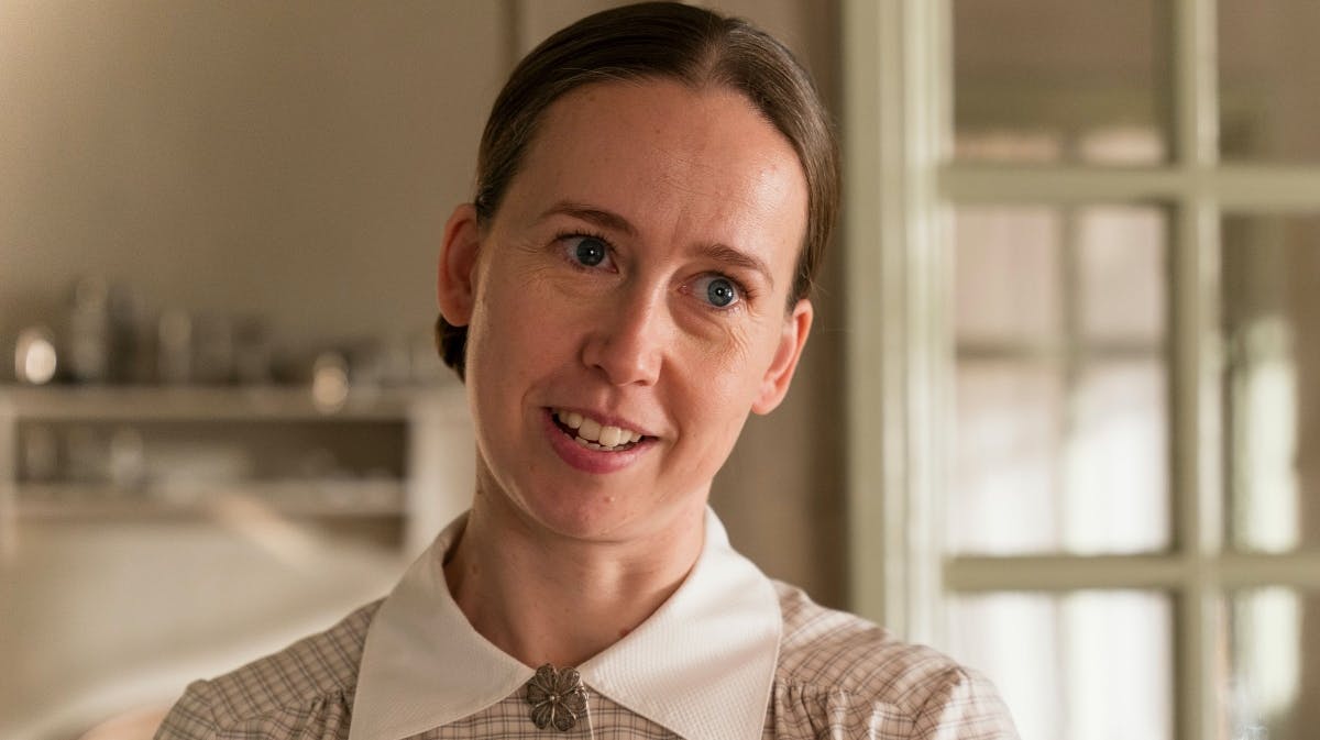 Merete Mærkedahl i rollen som Otilia. 