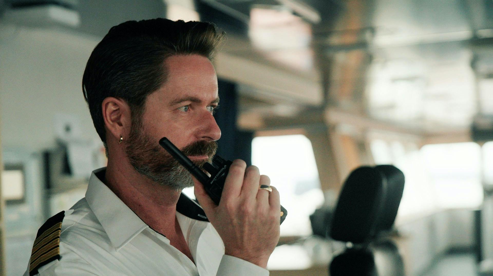 Thomas Lindegaard Madsen i ”Kaptajnen og de 1000 kvinder” på TV 2. 