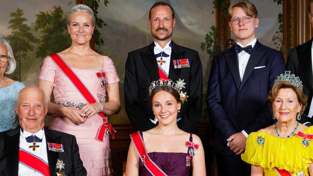 Den norske kongefamilie