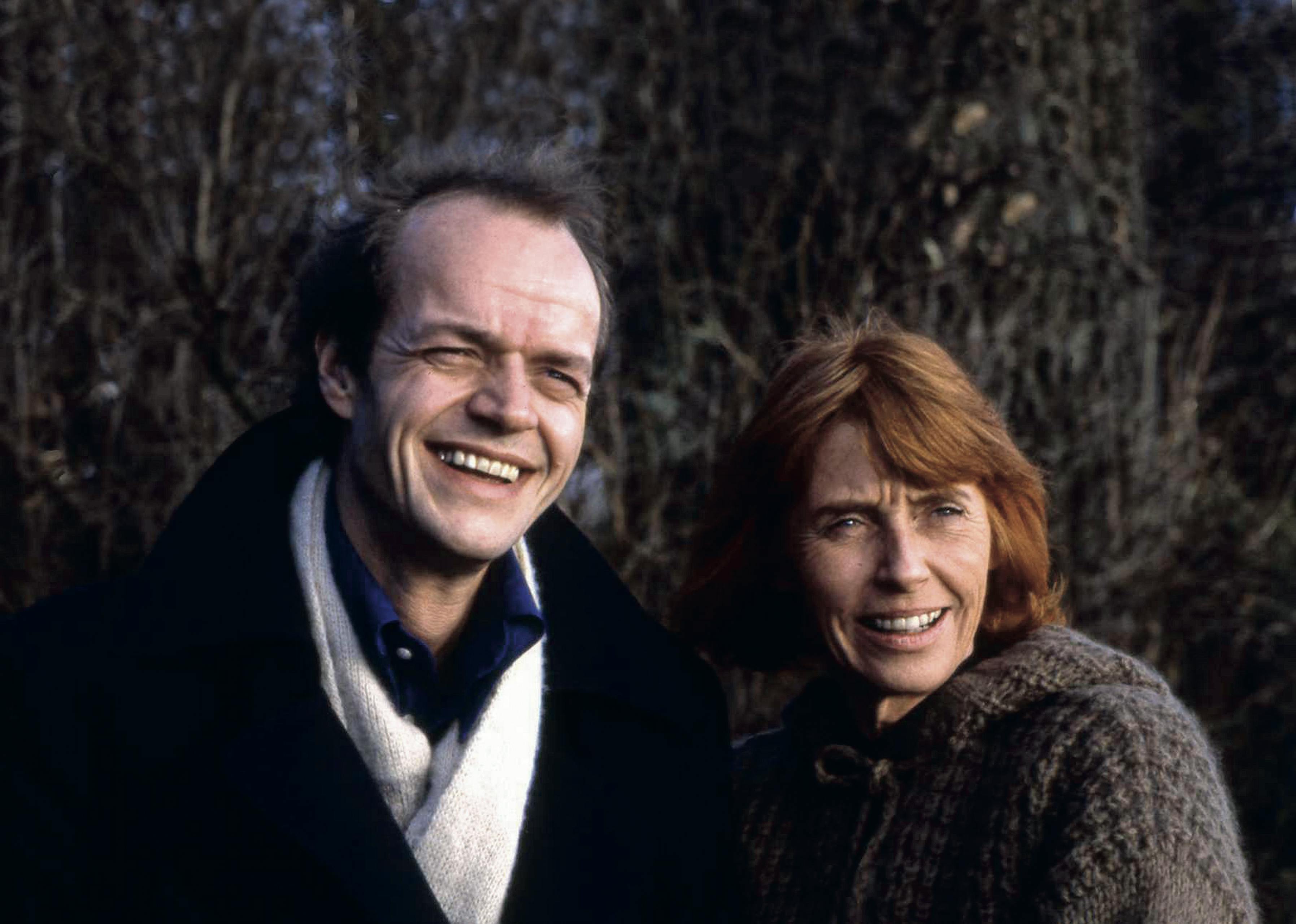 Skuespiller Jørgen Buckhøj med kone Christa, 1979 - 