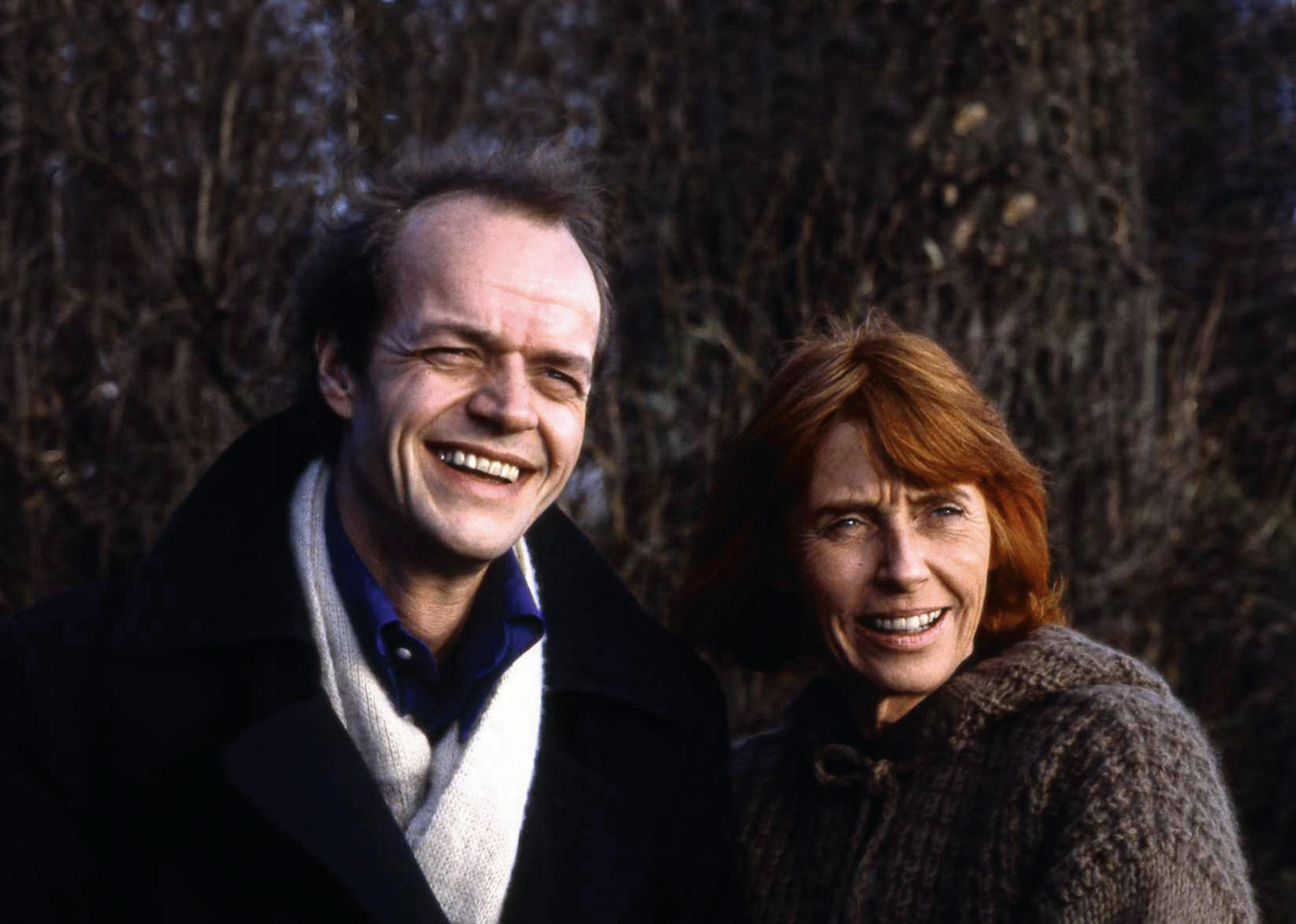 Skuespiller Jørgen Buckhøj med kone Christa, 1979 -