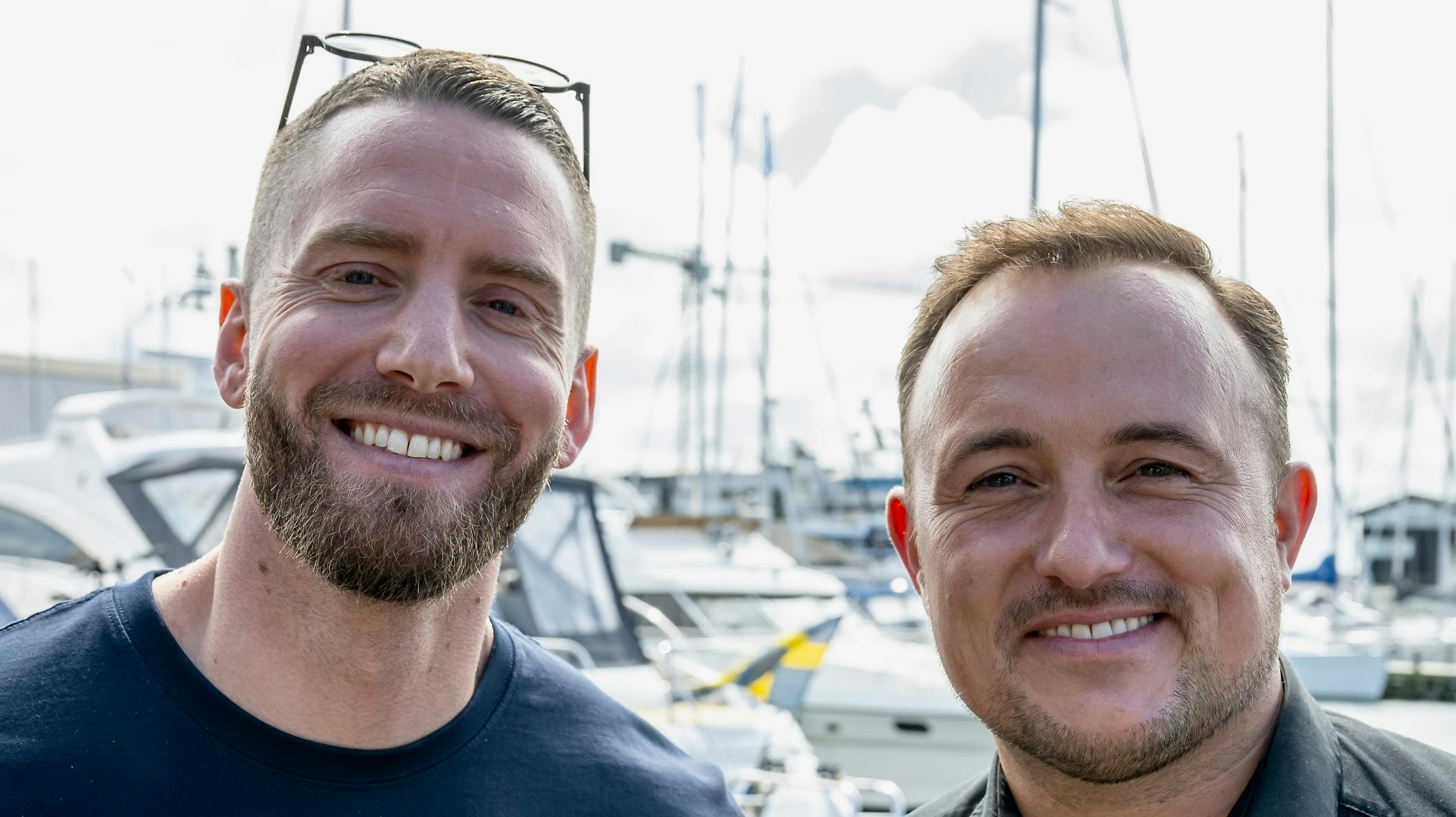 Sæphor Kristinsson og Thomas Evers Poulsen.