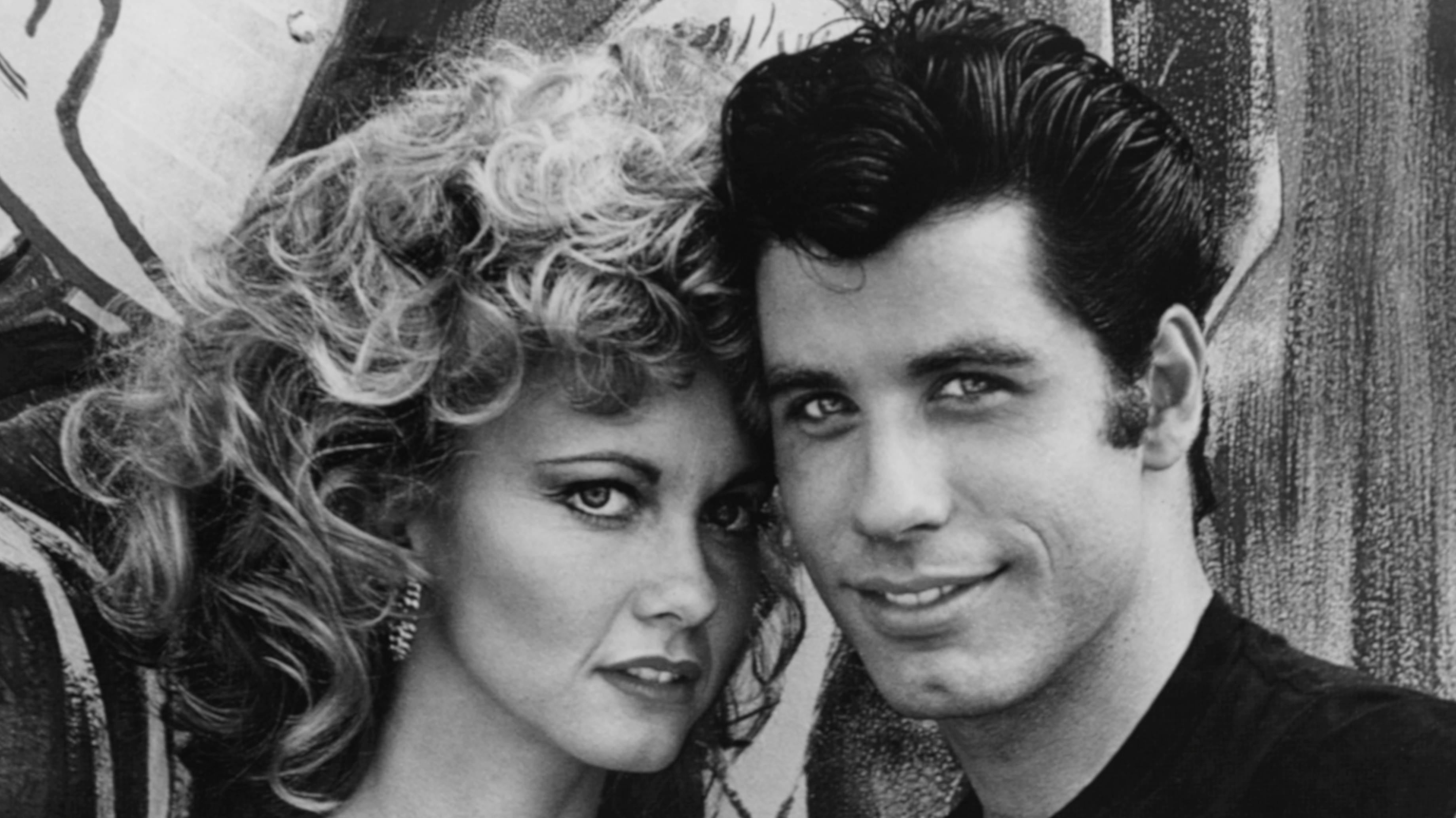 John Travolta og Olivia Newton-John i Grease.