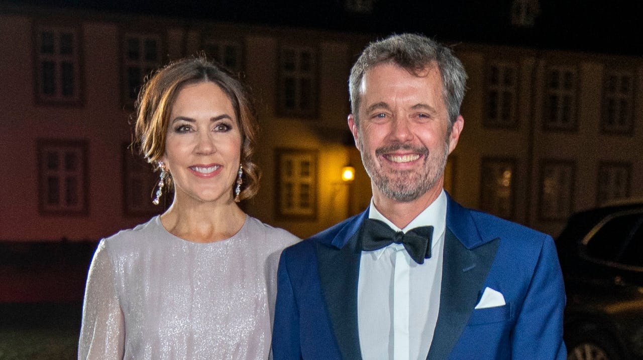 Dronning Mary og kong Frederik