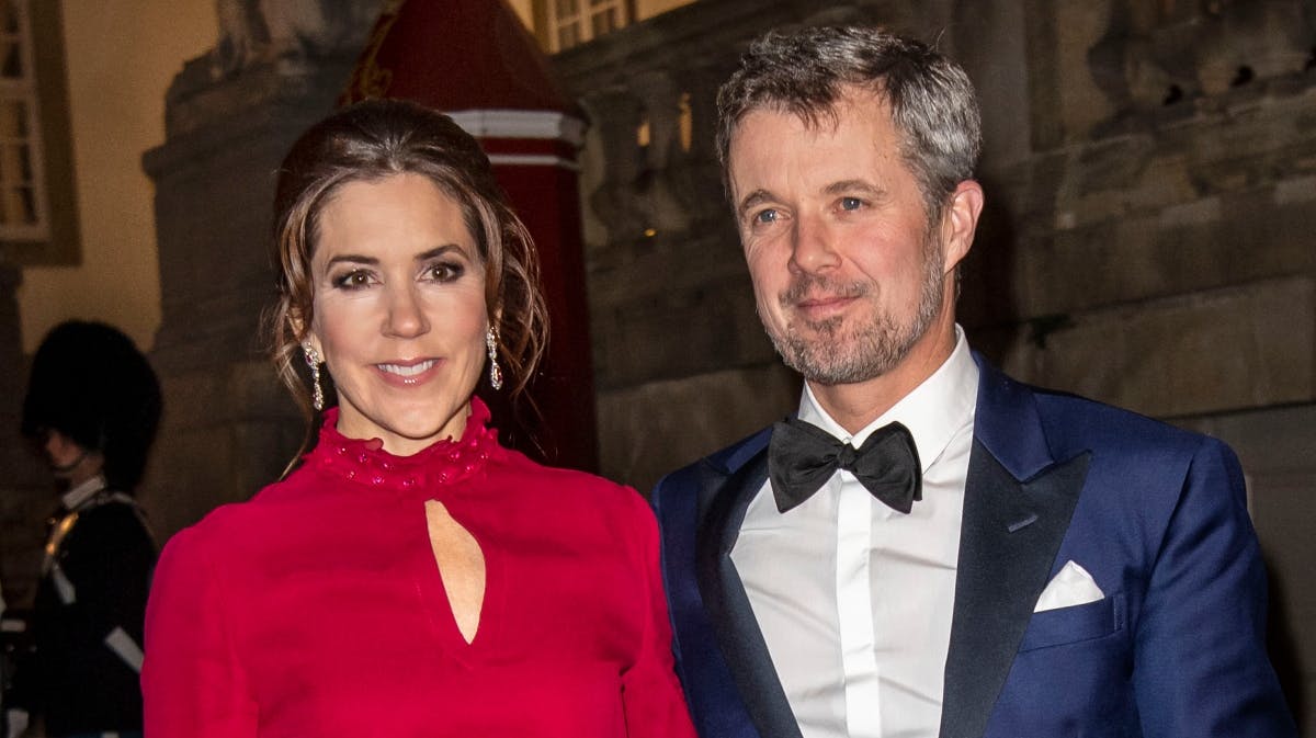 Dronning Mary og kong Frederik