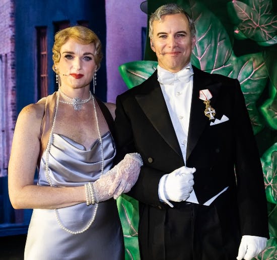 Jon Lange og Marie Dalsgaard som Hans Christian Varnæs og Maude.