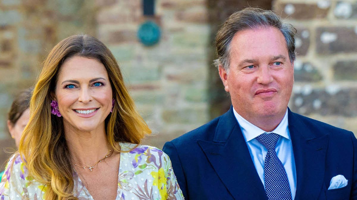 Prinsesse Madeleine og Chris O'Neill. 